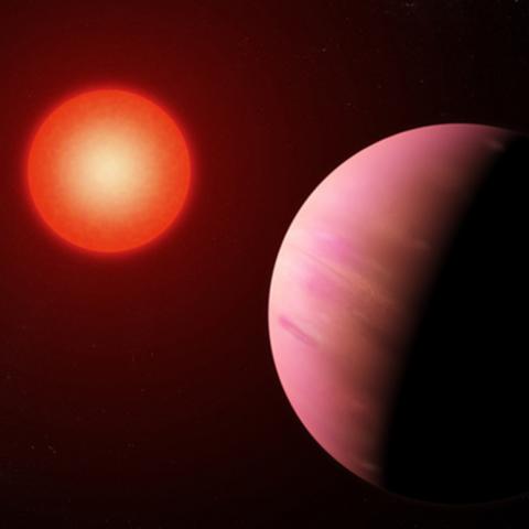 Exoplanet illustration