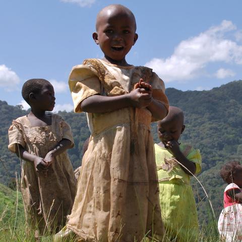 Batwa children
